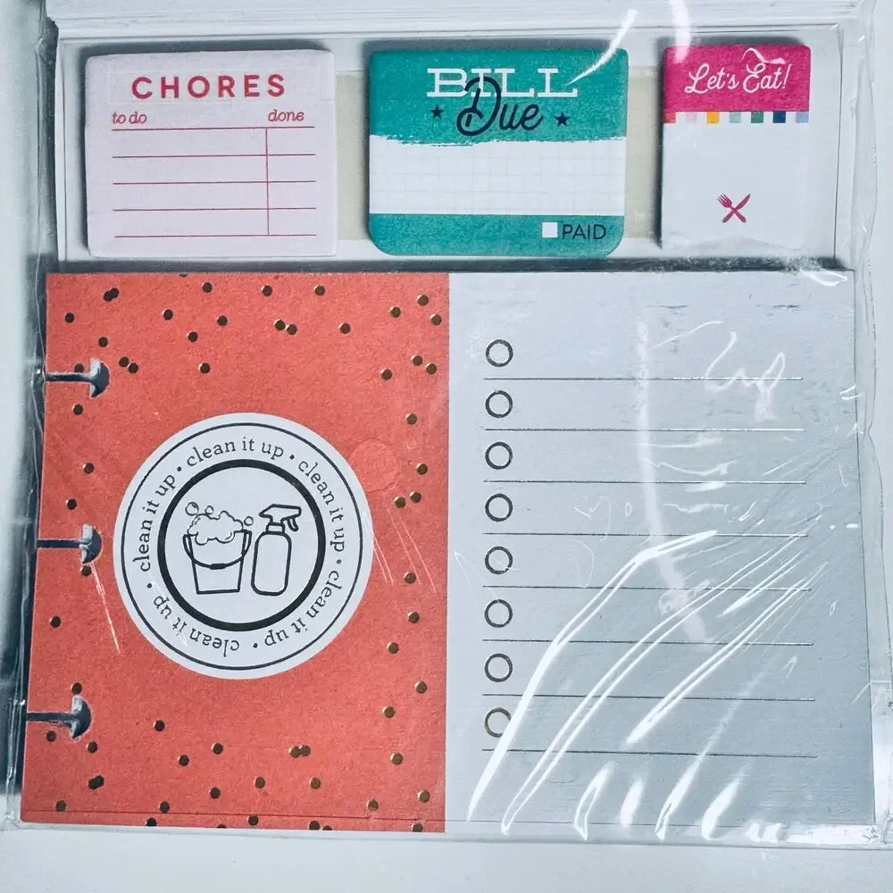 2 Happy Planner Multi Accessory Packs Household & Planner Girl Bundle NEW
